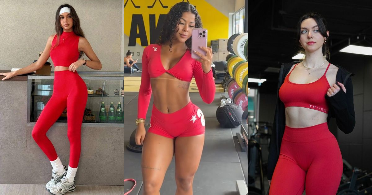 17+ Trendy Red Sport Outfit Ideas for Women to Elevate Your Active Style